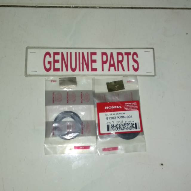 Sil Seal Kruk As Cvt Vario 125 led 125 150 Led Pcx 125 91202-KWN-901 Orginal Ahm