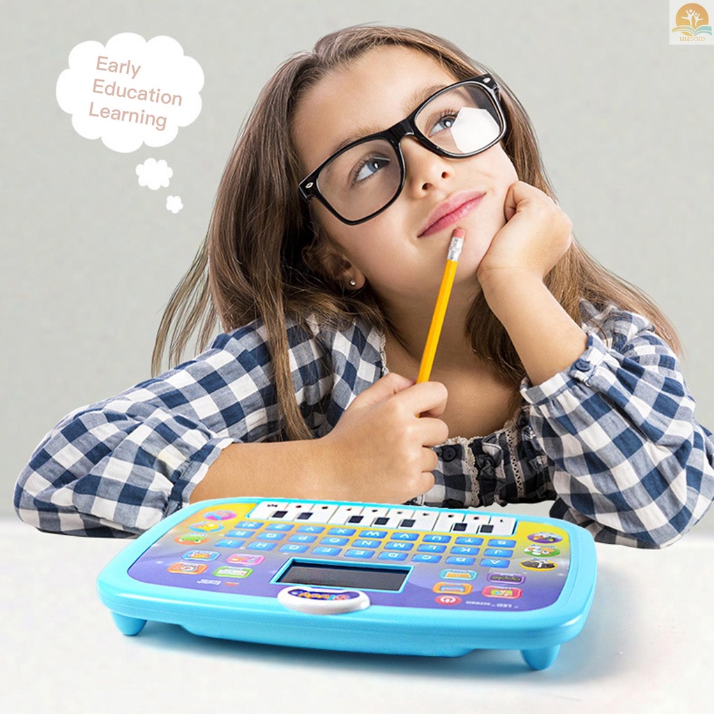 (MMOI) Mainan Edukasi Tablet Layar LED 8 Mode Untuk Anak 3-6 Tahun