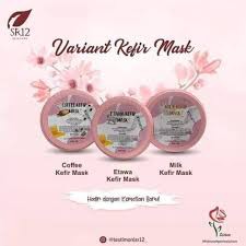 MASKER KEFIR SR12 - MASKER JERAWAT - MASKER KEFIR ETAWA/KEFIR COFFE/KEFIR MILK - MASKER VIRAL