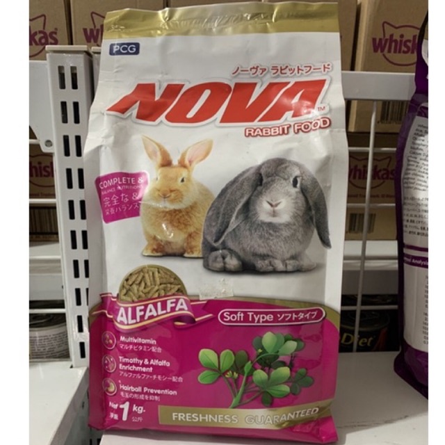 Nova Alfafa 1Kg Makanan Kelinci Nova
