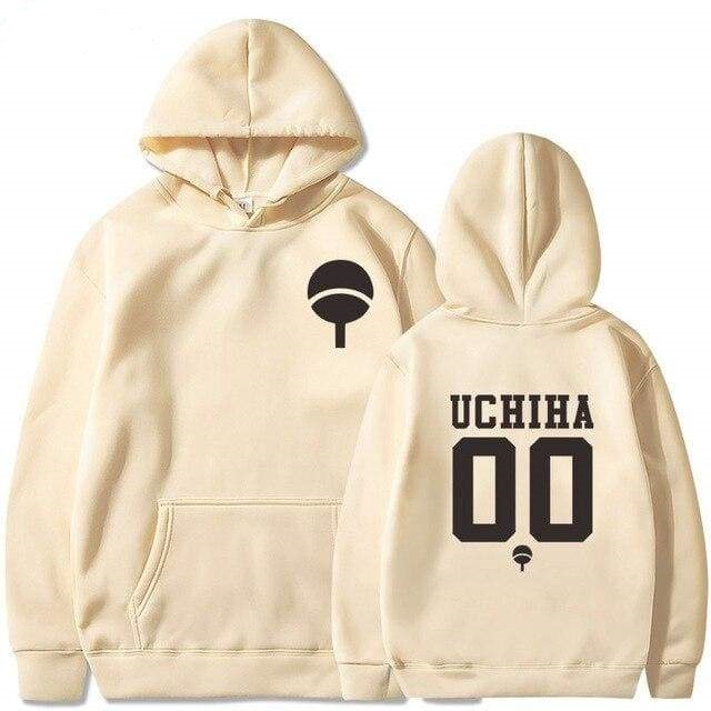 Sweater Anime NARUTO Oblong / Hoodie UCHIHA TEAM Jumper Size S M L XL XXL