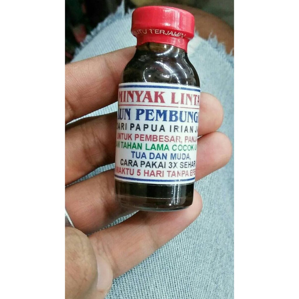 minyak lintah dan daun pembungkus obat berkhasiat