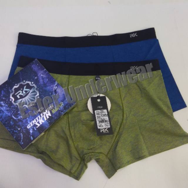 NEW BOXER RECTI KAMAS 9818 BAHAN LEMBUT ISI 2