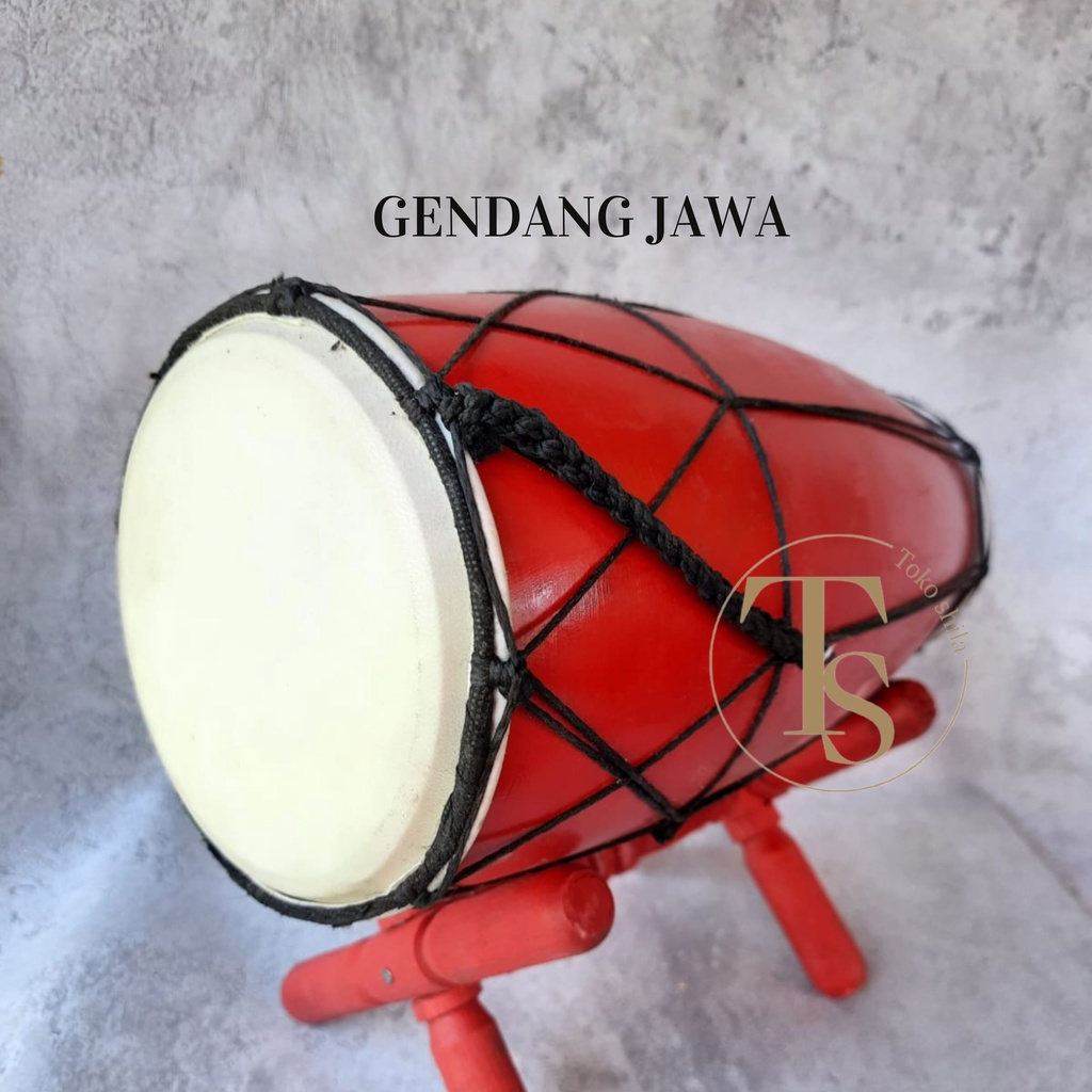 Alat Musik Tradisional Gendang Jawa Kendang Anak Mini