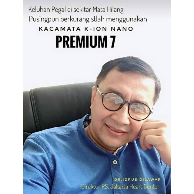 kacamata k-ion nano ASLI