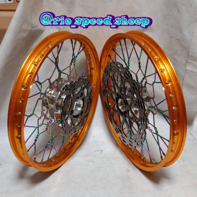 Velg Satria FU 150 Ring17 JariJari Stell Kepang