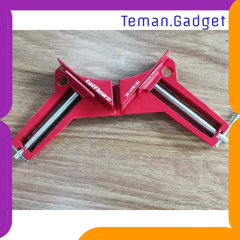 TG-DE029 Taffware Clamp Penjepit Sudut Frame Kayu 90 Derajat 75mm ZK1478100