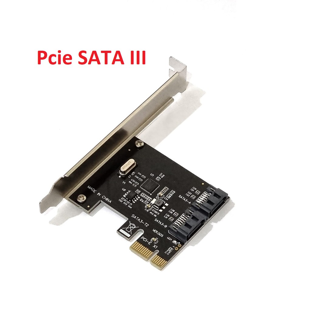 PCIE SATA Card 2 Port Internal SATA3 High Speed PCIE x1 PCI Express