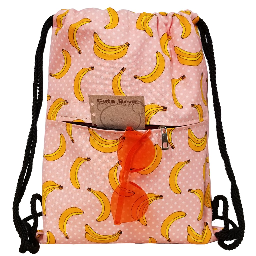Tas punggung pisang backpack pisang tas mysurf tas lucu tas tropis tas serut banana republic tas sek
