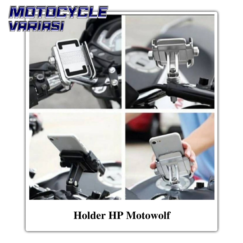 Holder handphone gps motowolf stang motor