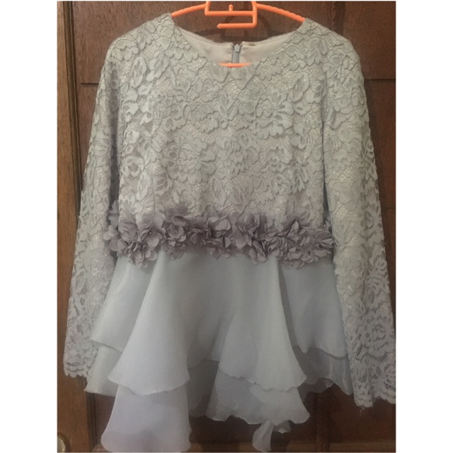 Kebaya Peplum Organza (Kebaya shabby_stuff)