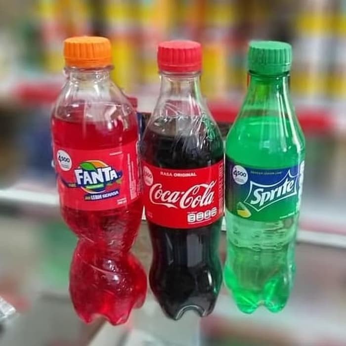 Jual COCA COLA / FANTA / SPRITE 390 ML SERU - 1 DUS | Shopee Indonesia