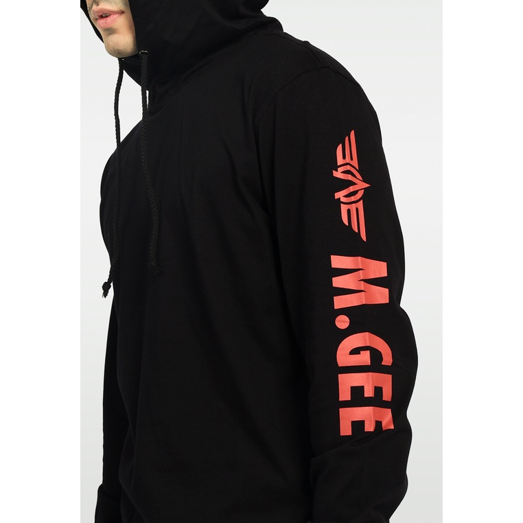 Kaos MGEE Original Outdoor Lengan Panjang Squad 004 Black Light Grey Olive Red Yellow