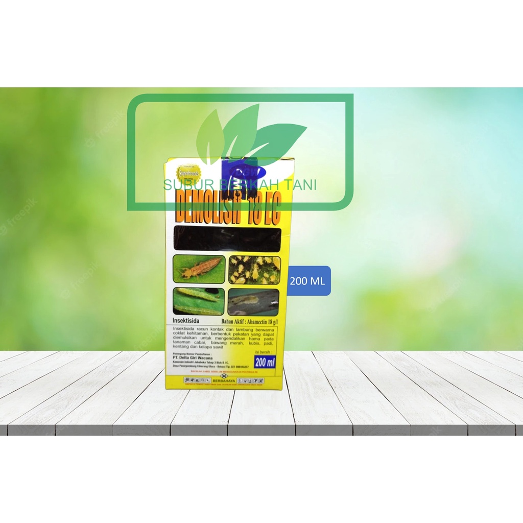demolish 200ml , INSEKTISIDA DEMOLISH 18 EC 200ML , DEMOLISH OBAT HAMA