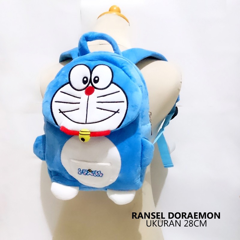 Tas Ransel Tutup Depan  sekolah anak tk paud doraemon mickey mouse minnie Mouse hello kitty kado baby kids