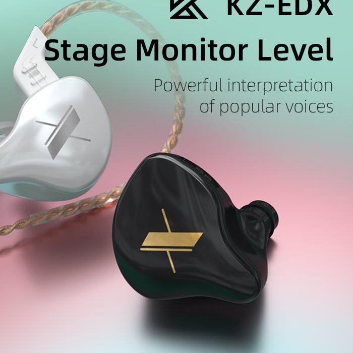 ✬ [ Garansi Resmi ] KZ EDX Wired Earphones with Microphone ֍
