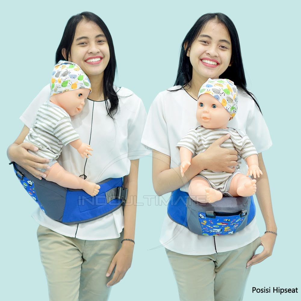 Gendongan Hipseat Bayi + Topi Pelindung Kepala BABY ANIMAL Gendongan Depan Anak Baby Carrier BY-471