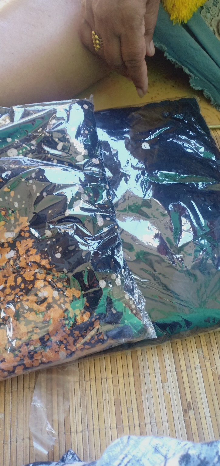 Gamis Twill Cap Malam Asli Batik Pekalongan | Gamis Twill | Gamis Twill Abstrak Bahan Rayon Adem