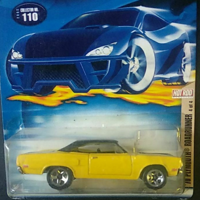 Diecast Hot Wheels 70 Plymouth Roadrunner ( 35th aniversary )