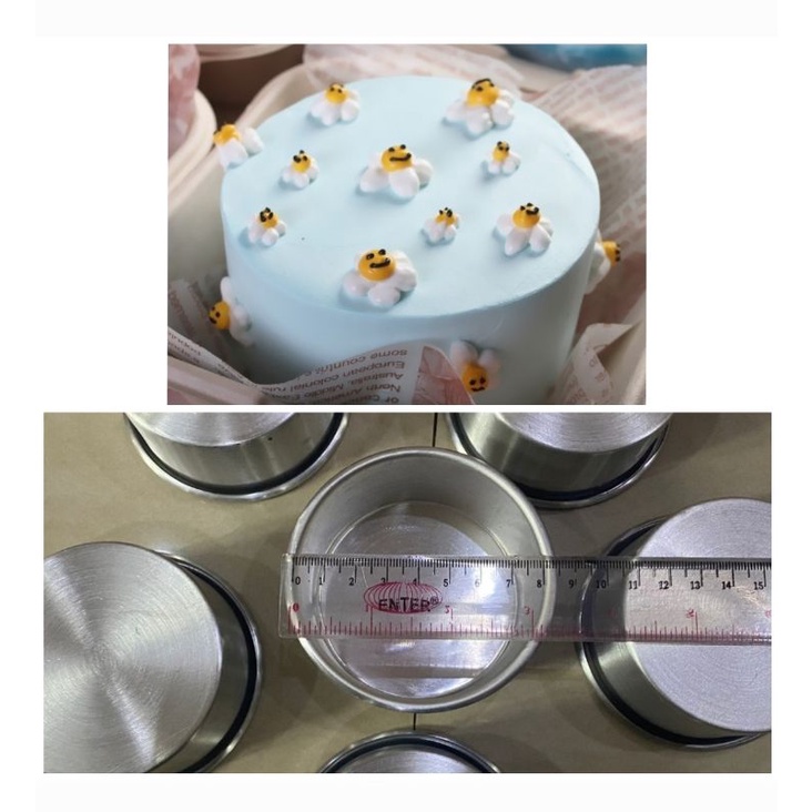 loyang bulat mini cake bento