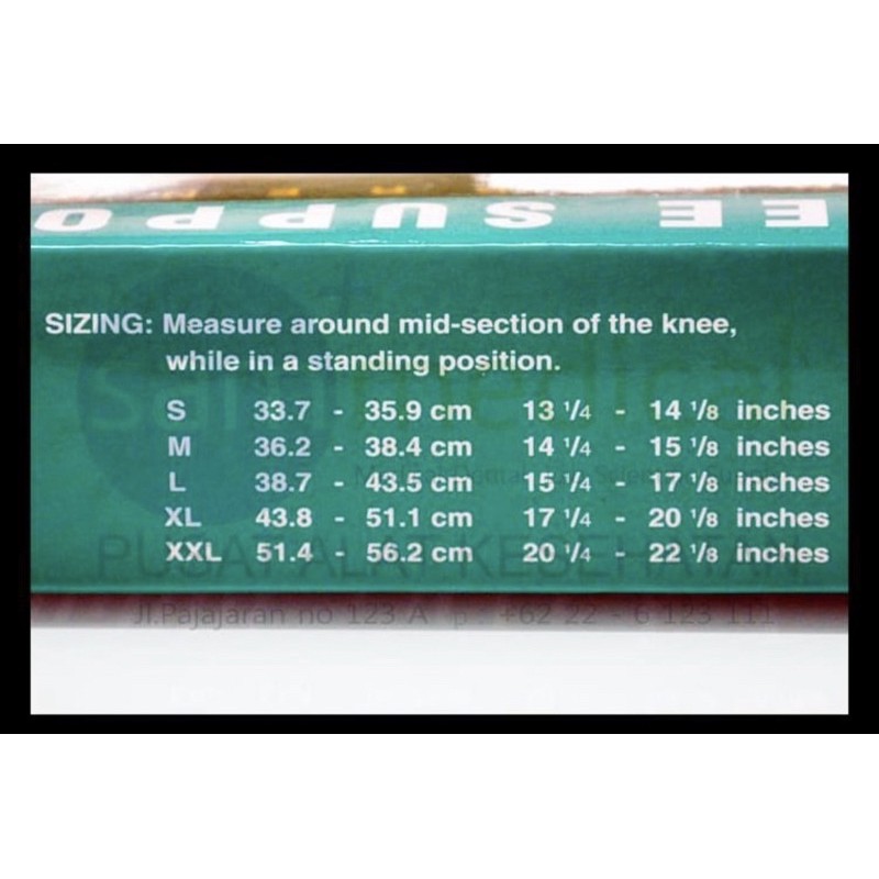 KNEE SUPPORT WITH HOLE 1021 OPPO