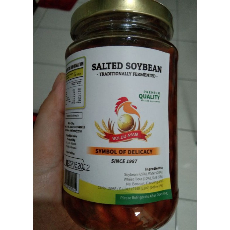 

TAOCO SUPER MEDAN SALTED SOYBEAN 420GR JAMIN ENAK HIGIENIS KUALITAS PREMIUM FOOD