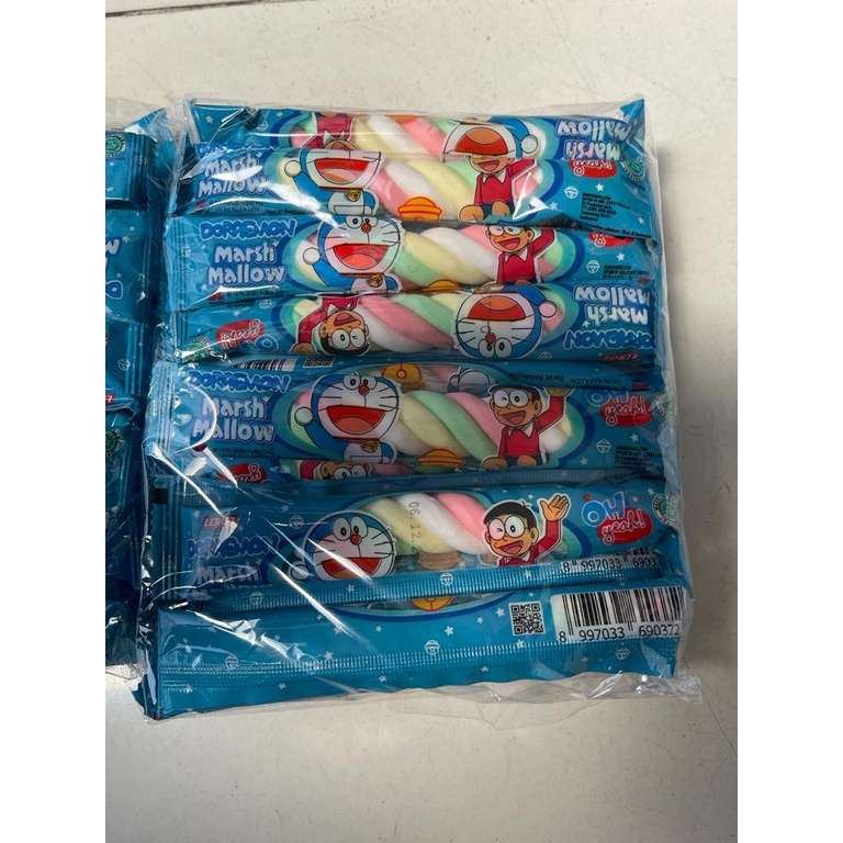 marsmallow doraemon Kepang Pak isi 20 pcs