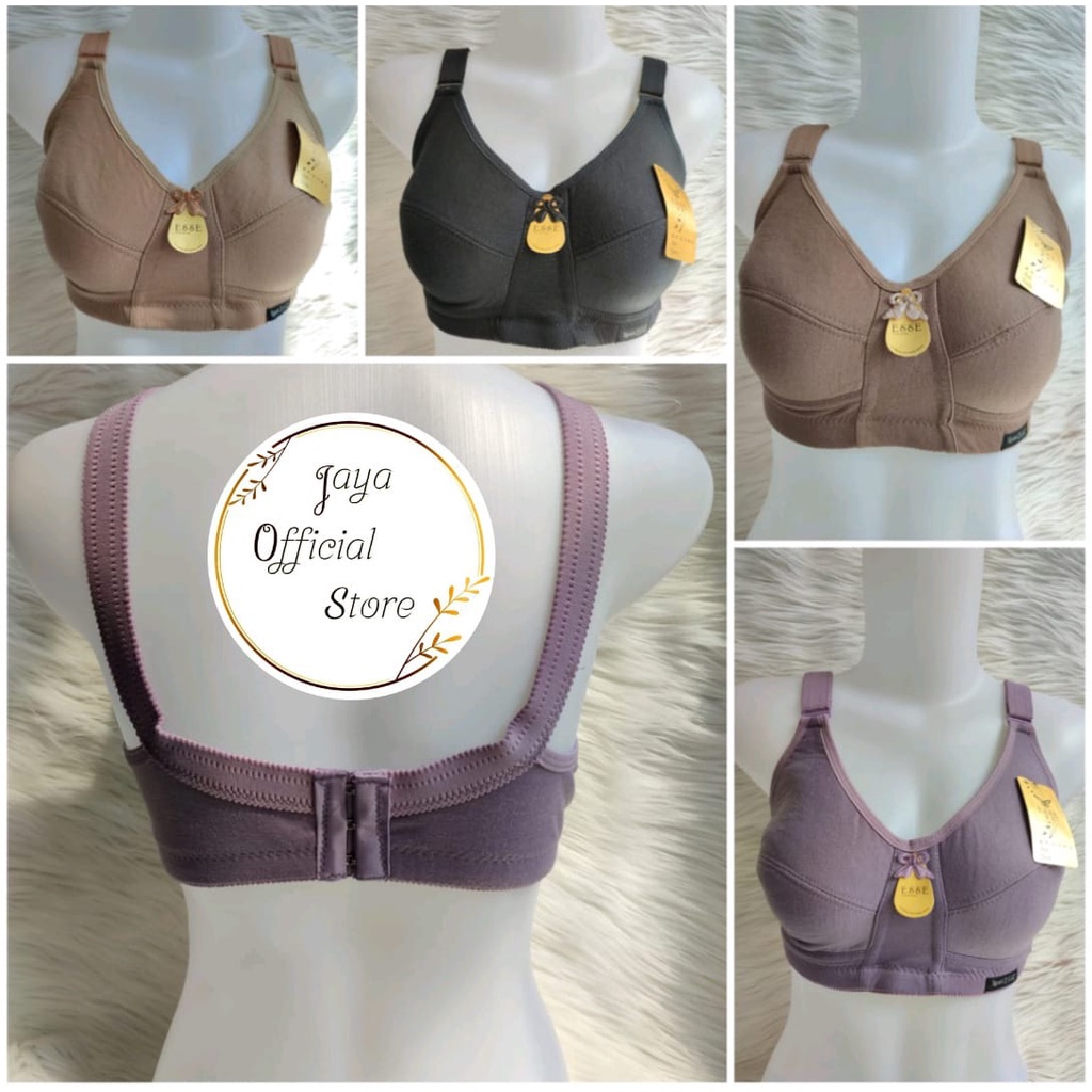 ESSE  BRA / BRA WANITA / BH JUMBO Busa Tipis Tanpa Kawat  / 014 ESSE DEWASA