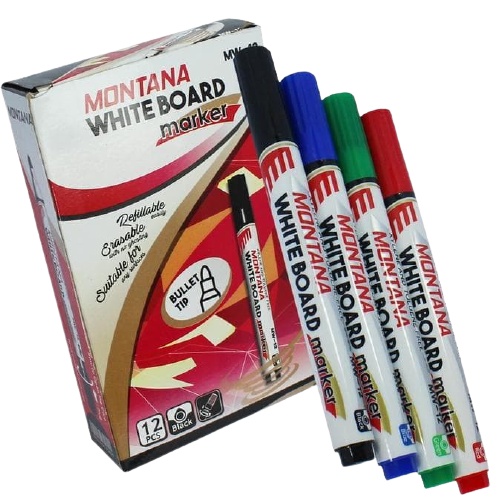 Spidol Whiteboard Montana MW-12/PACK/ Spidol bisa dihapus