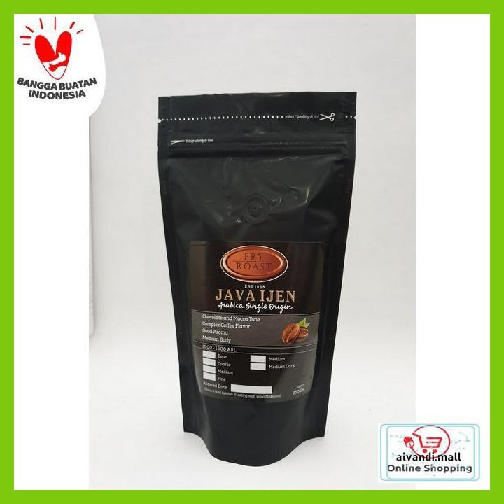 

57Ryr66- Kopi Arabika Java Ijen 250 Gram (Biji/Bubuk) - Biji T7Tfhty-