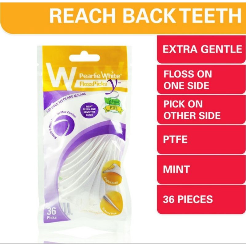 Pearlie White Y Dental Floss Benang Gigi