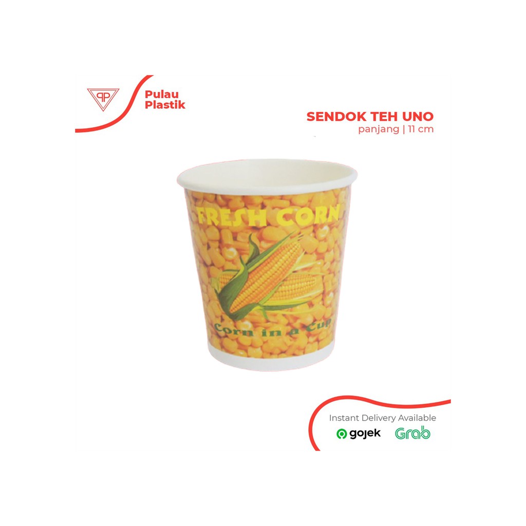 Paper Cup 6,5 oz / Gelas Jasuke / Pop Corn / Isi 50pcs