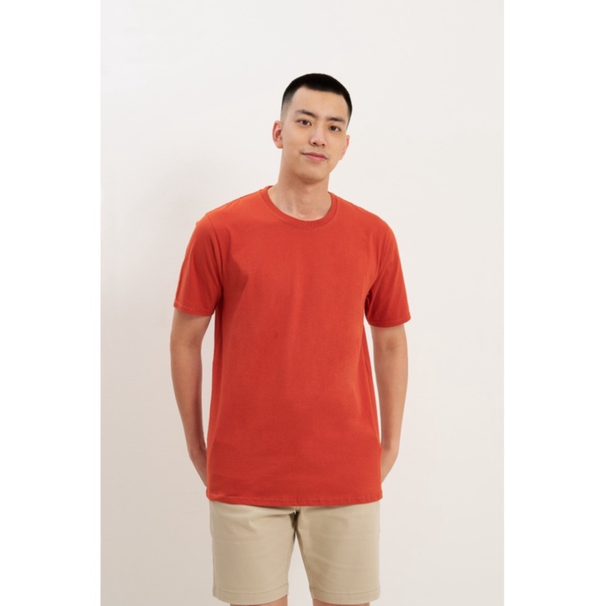 [Wrestlerstudio] Kaos Polos Basic Tshirt TERRACOTTA Unisex Premium Cotton Combed 30s