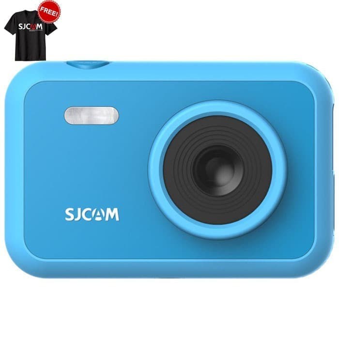 SJCAM FUNCAM KIDS CAMERA kamera mini pocket digital anak-anak kids cam video foto photograph  Inch LCD HD 1080P - Blue