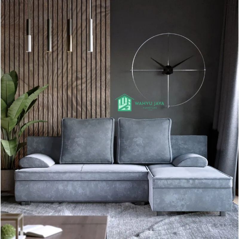 Kursi Sofa Sudut Tamu Modern Asotin