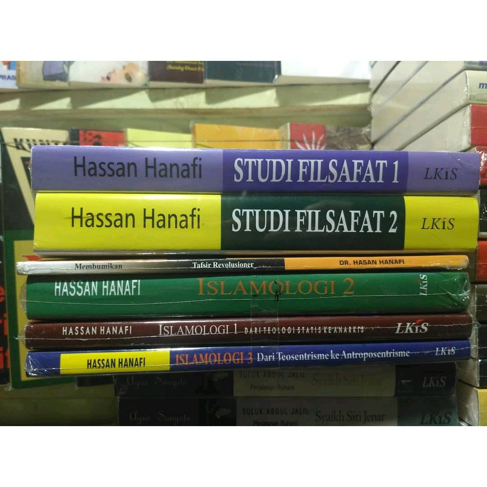 HASSAN HANAFI sepaket - Studi Filsafat Islamologi Tafsir Revolusioner