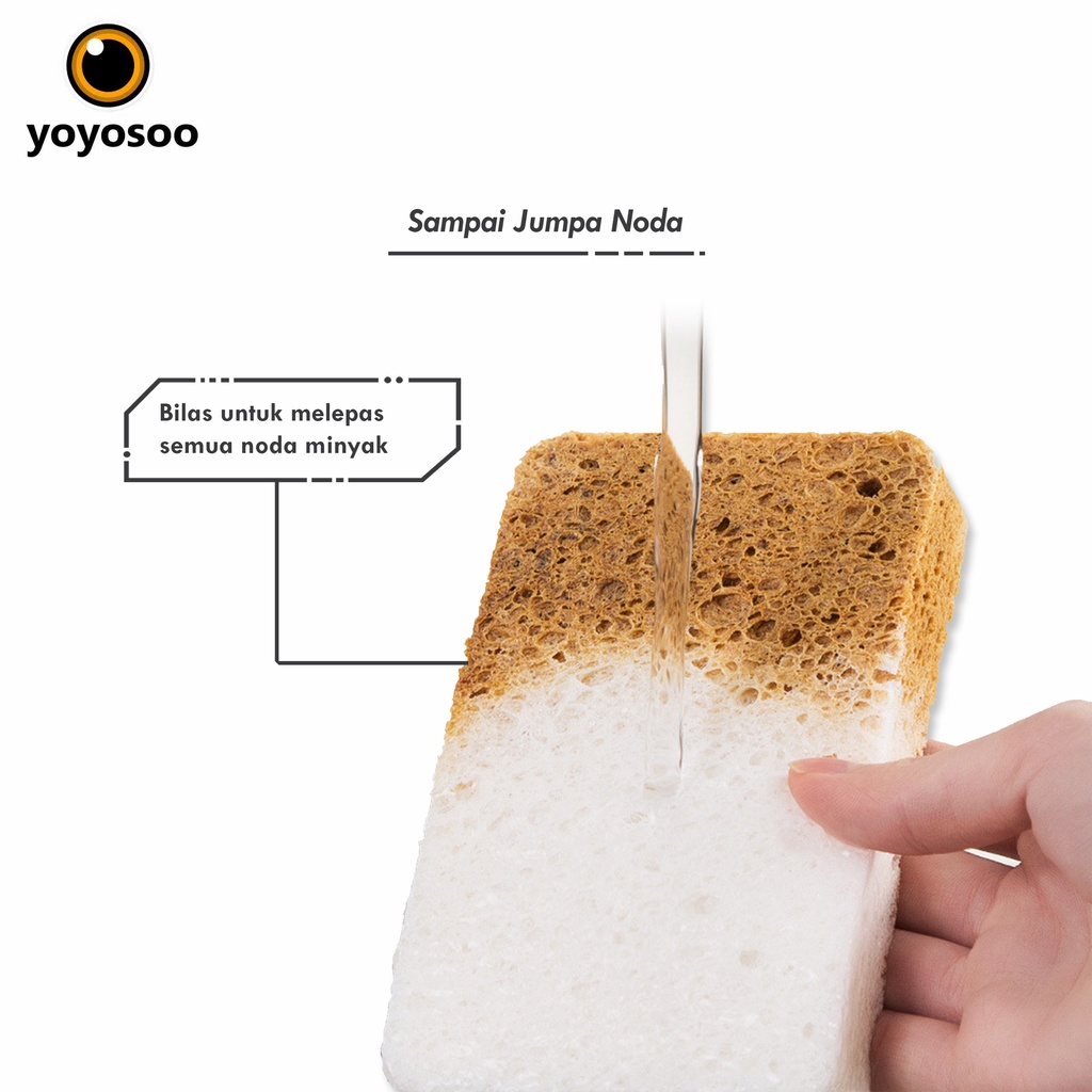 Sponge Cuci Piring Serbaguna/Sponge Cuci Piring Import Termurah Bermotif Unik&amp;Lucu-YOYOSOO