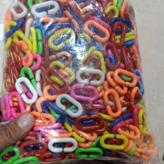 Mainan kecil rantai isi 1 kilo grosir sesuai gambar t ,,