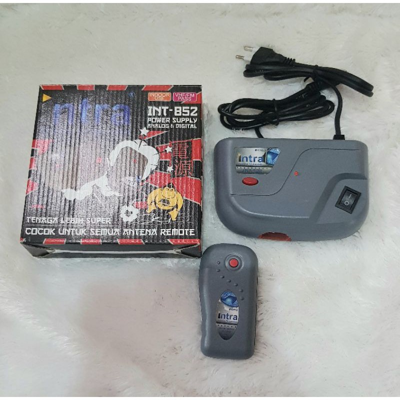 INTRA Booster Antena TV Remote-Int 852 penguat sinyal tv