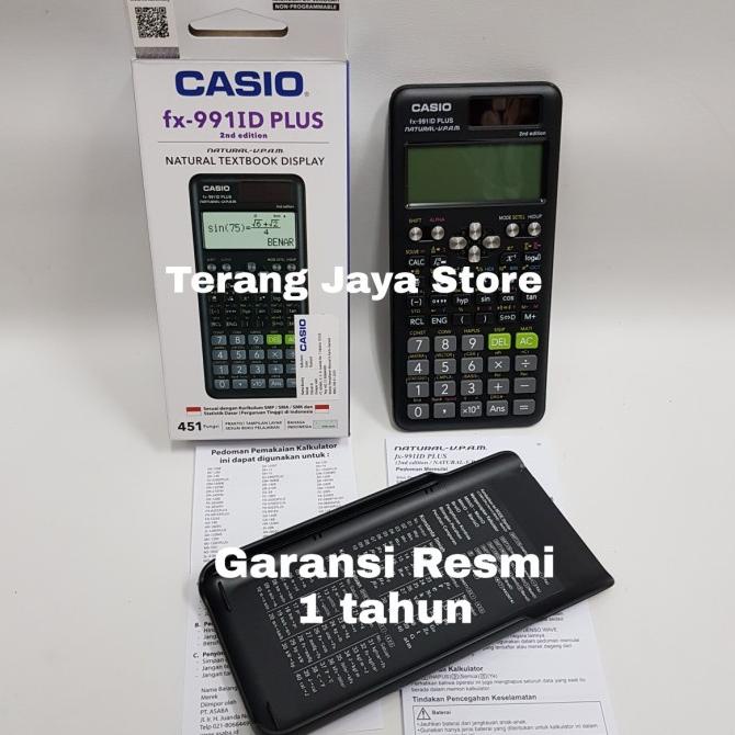 

Kalkulator Scientific Casio FX-991 ID PLUS Casio FX-991ID PLUS