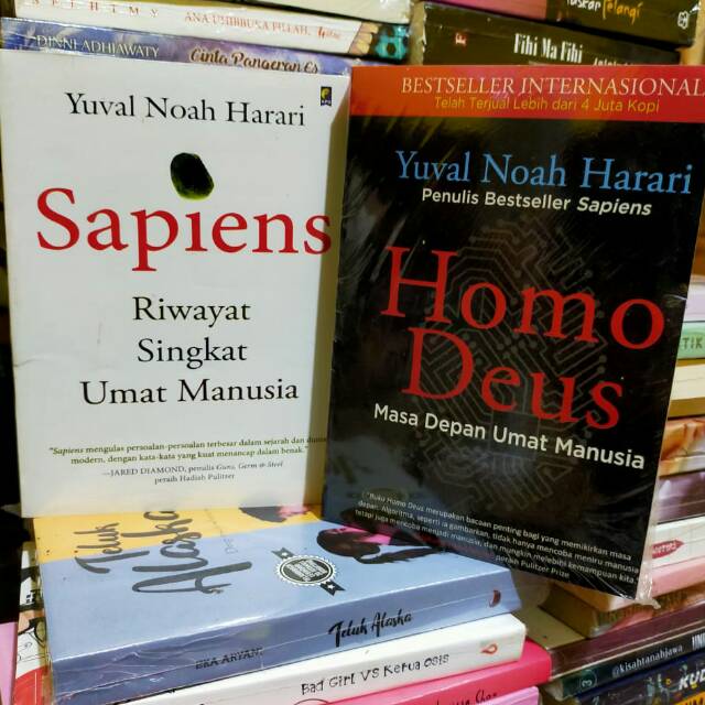 Jual PAKET 2 BUKU SAPIENS & HOMO DEUS By YUVAL NOAH HARARI | Shopee ...