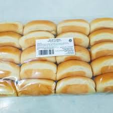 

Bernardi roti hot dog mini/plain roll mini isi 20