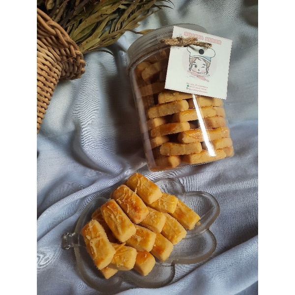 

Kue lebaran kastangel keju