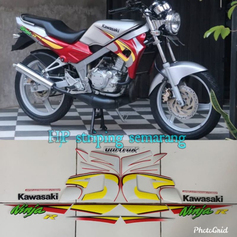 Striping Ninja R kis th 2005 Silver