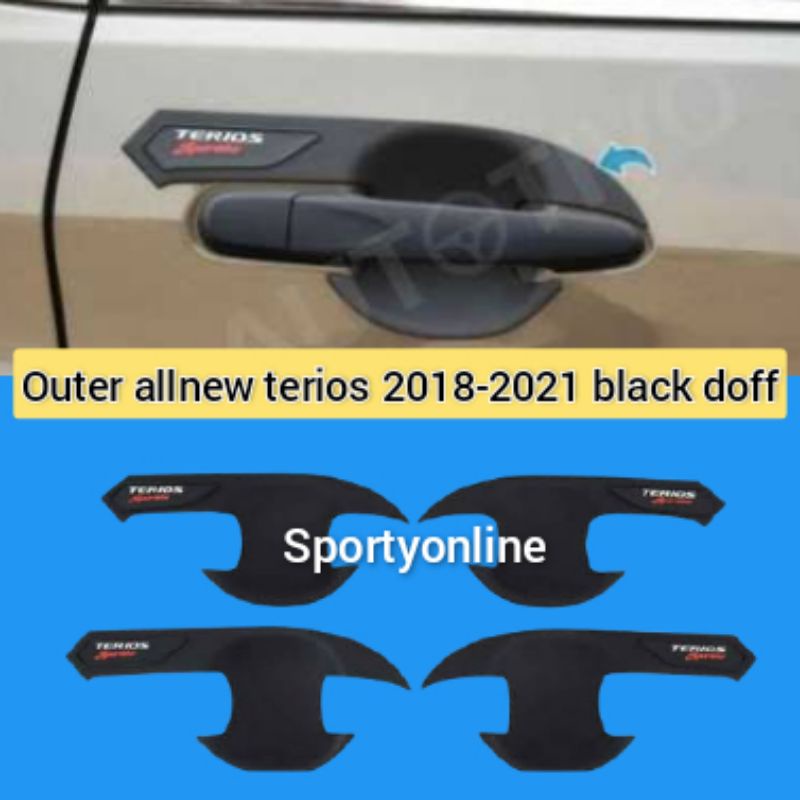 Outer all new terios 2018-2021  black doff