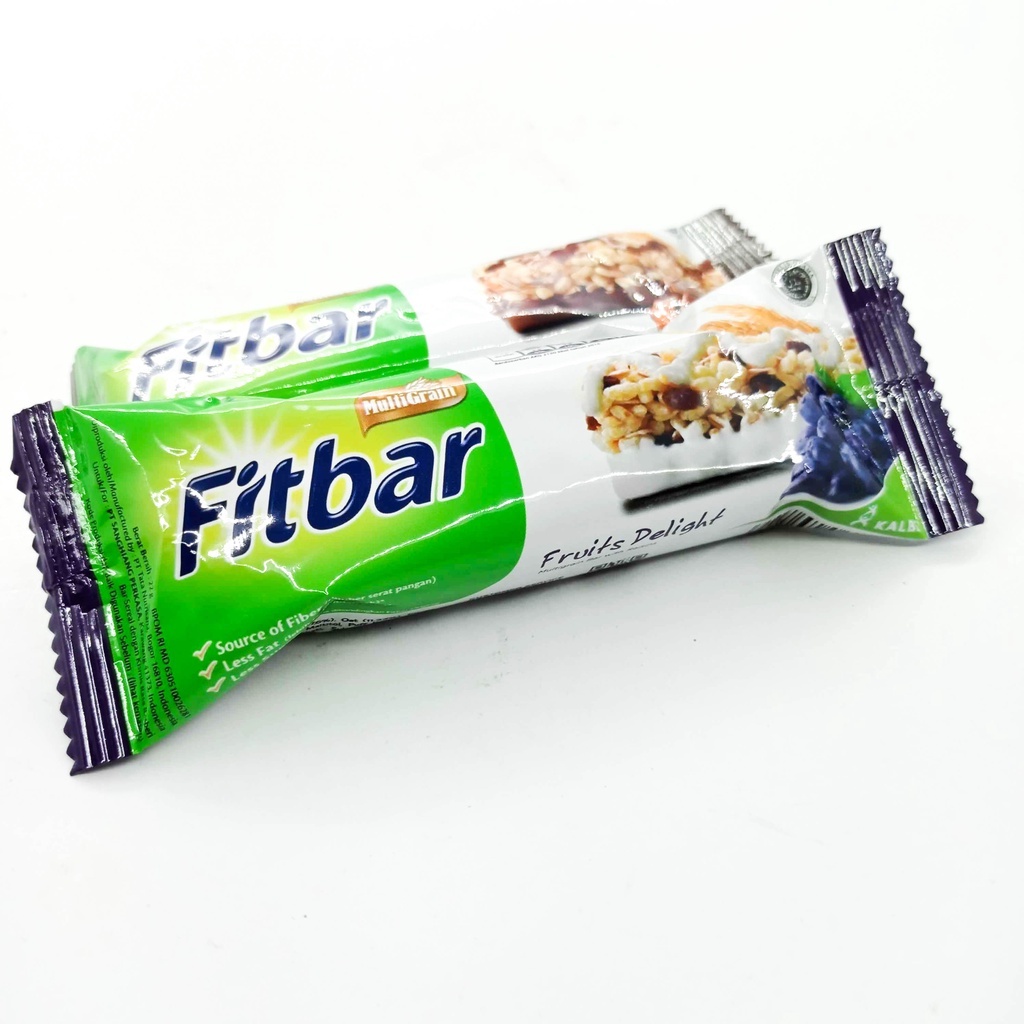 

Fitbar MultiGrain Sereal Bar 2Pcs x 22g// MURAH !!