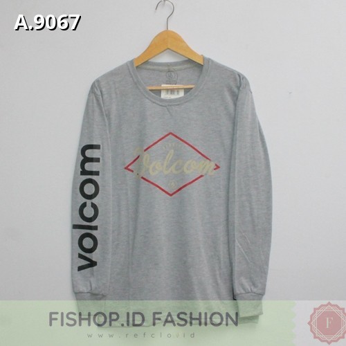 Kaos Surfing Distro Pria Volcom Premium Murah Lengan Panjang