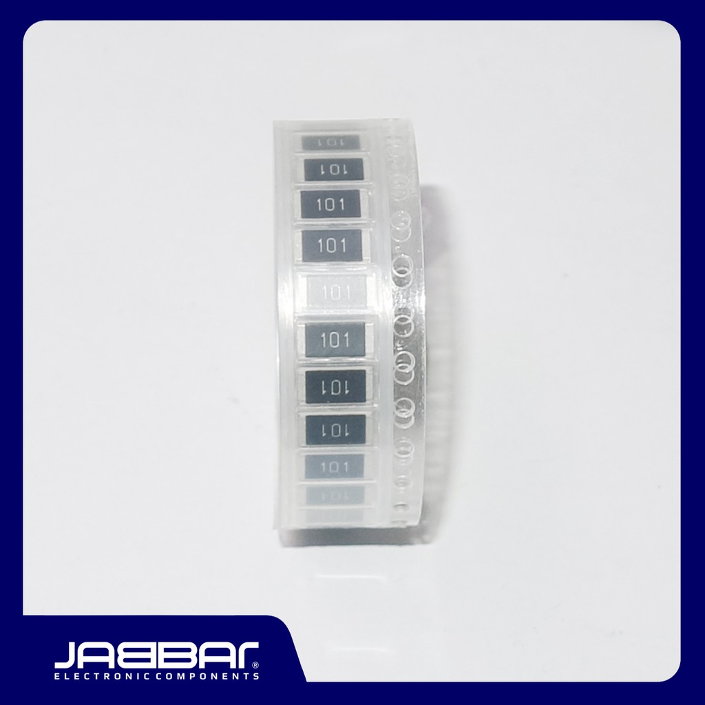 RESISTOR 101 - 100 OHM 5% 1W SMD2512  - 10 PCS