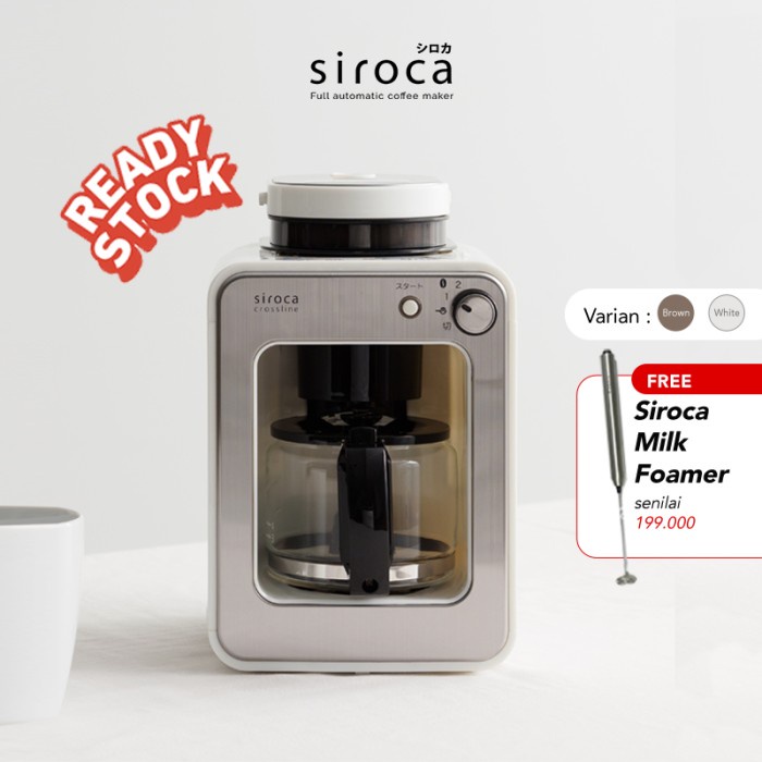 

DISKON - (BISA COD) Siroca Coffee Maker - Putih