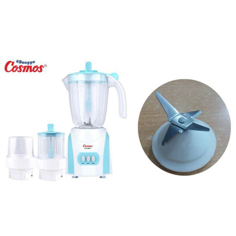 DM - Cosmos Blender Plastik 3in1 CB 282 P Pelumat CB 282P Serbaguna 2 Liter Listrik Penggiling Bumbu Basah Kering 3 IN 1